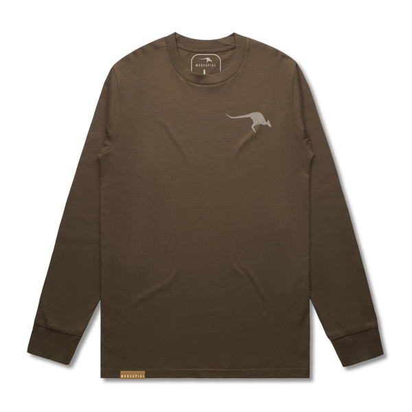 トップス everyone back logo long sleeve M The Roo Long Sleeve - Marsupial Gear