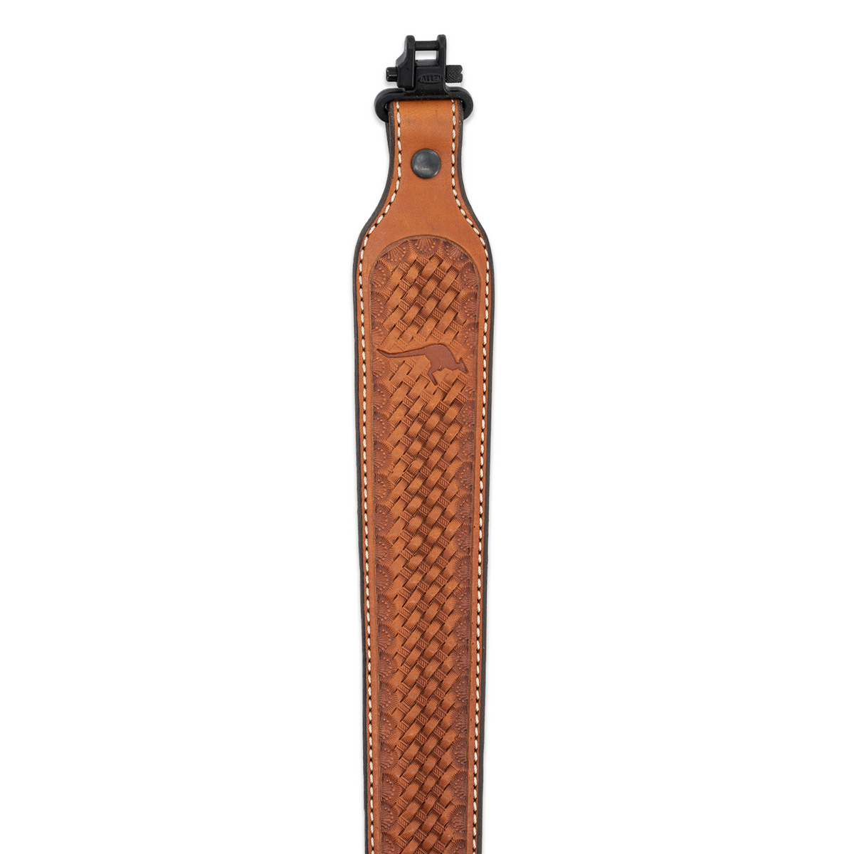 Custom leather rifle sling, Cobra hand tooled, Thumb hole design handmade in USA - Ozark Mountain Leather Custom leather rifle sling, Cobra hand tooled, Thumb hole design handmade in USA - Ozark Mountain Leather