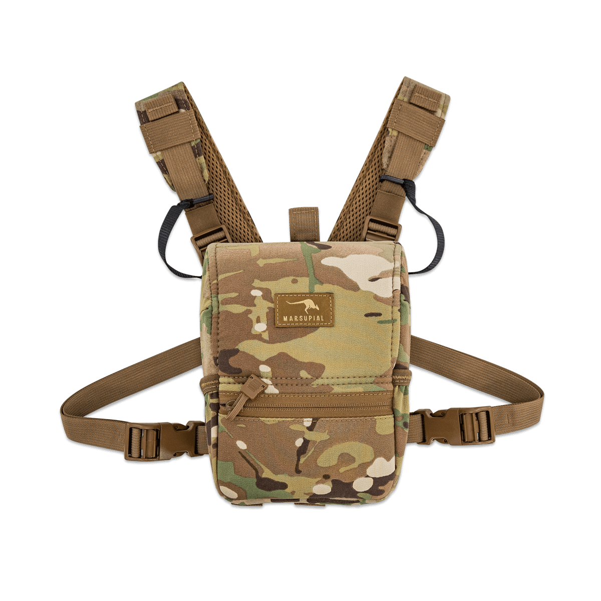 Fully Enclosed Binocular Harness Marsupial Gear