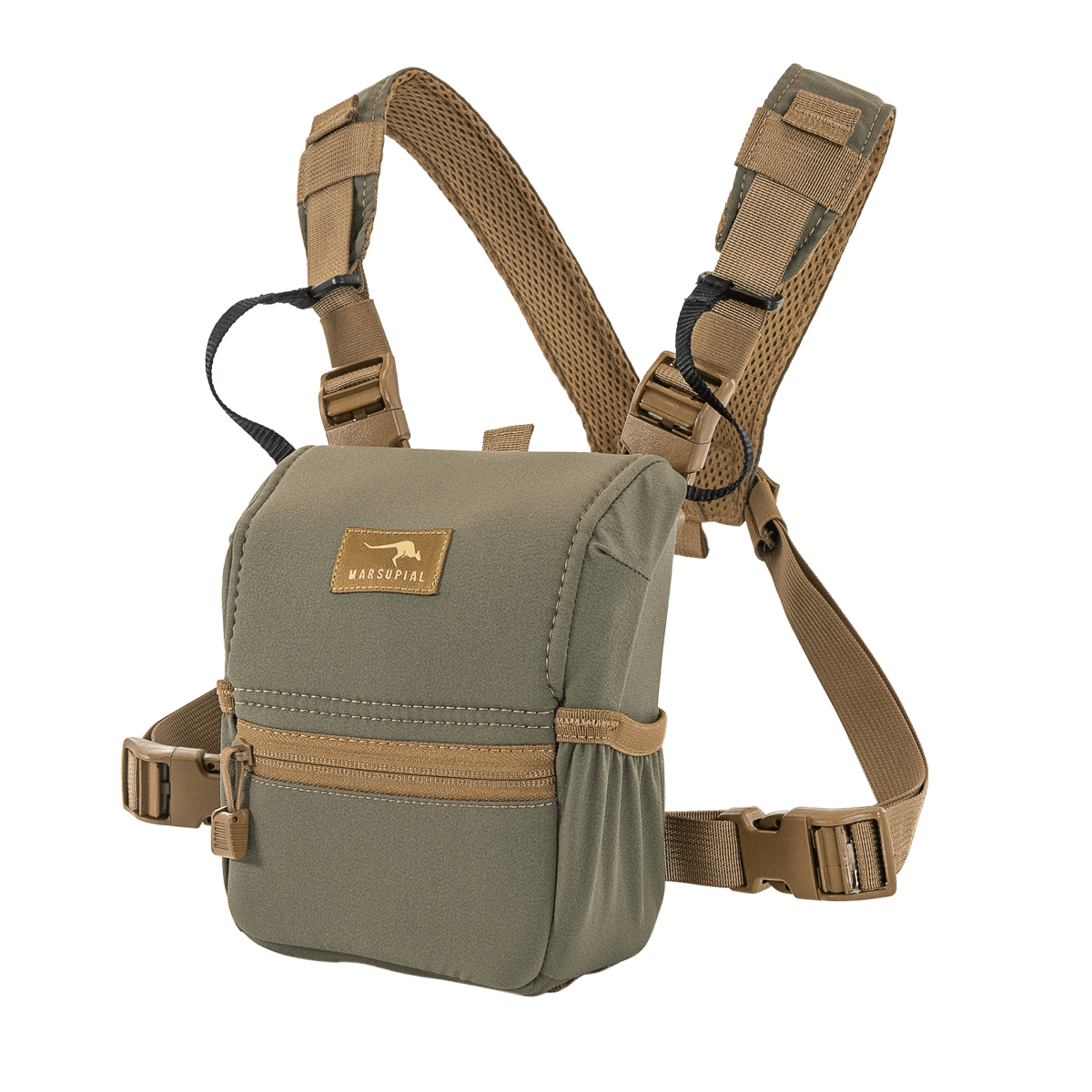 marsupial gear enclosed binocular pack Marsupial Gear Enclosed Binocular Chest Pack