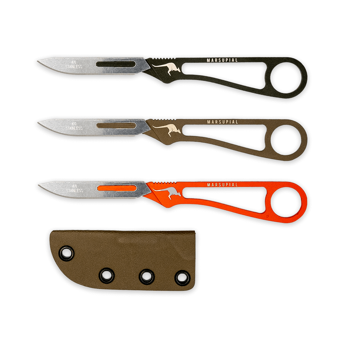 knife gear Marsupial Gear Finisher Ti Tyto Knife